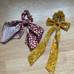 Francesca’s Scrunchie Hair Ties - 2 PACK